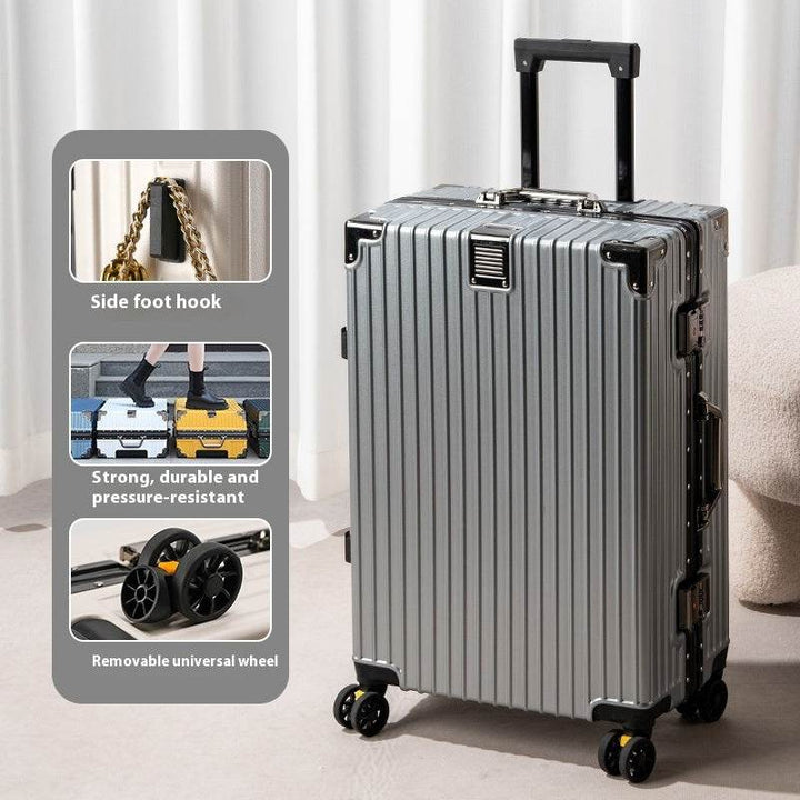 Suitcase Large Capacity Aluminium Frame Luggage - ZEYTONCART