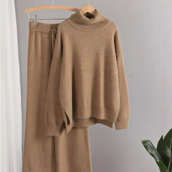 Autumn And Winter Knitting Suit Women - ZEYTONCART