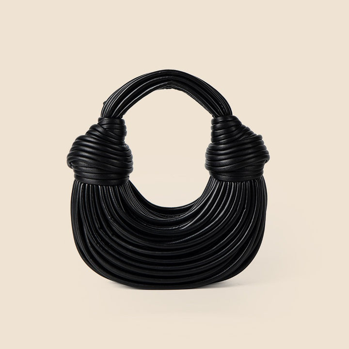 Glossy Woven Noodles Fashion Handbag - ZEYTONCART