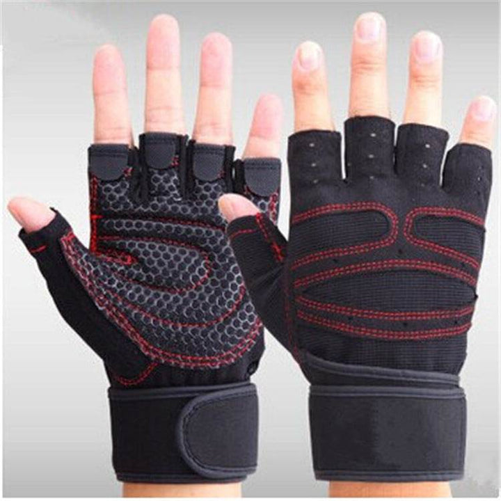 Sports fitness microfiber gloves - ZEYTONCART