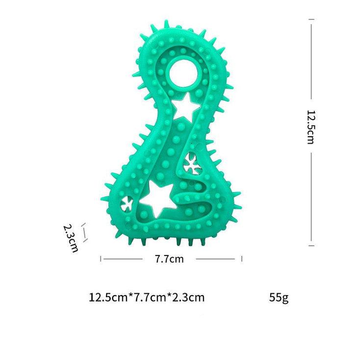 Pet Toys For Small Dogs Rubber Resistance To Bite Dog Toy Teeth Cleaning Chew Training Toys Pet Supplies Puppy Dogs - ZEYTONCART