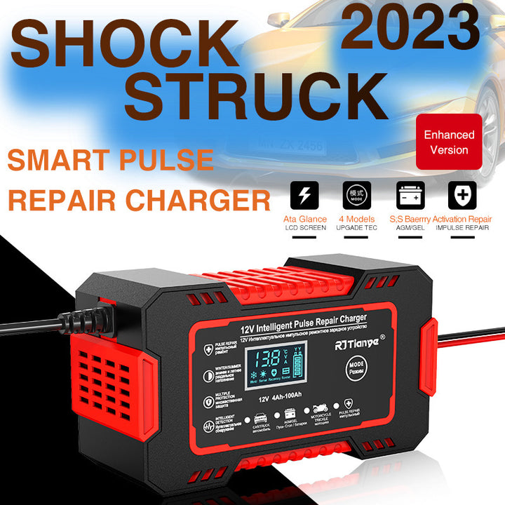 Car Battery Charger Lead Acid Battery - ZEYTONCART