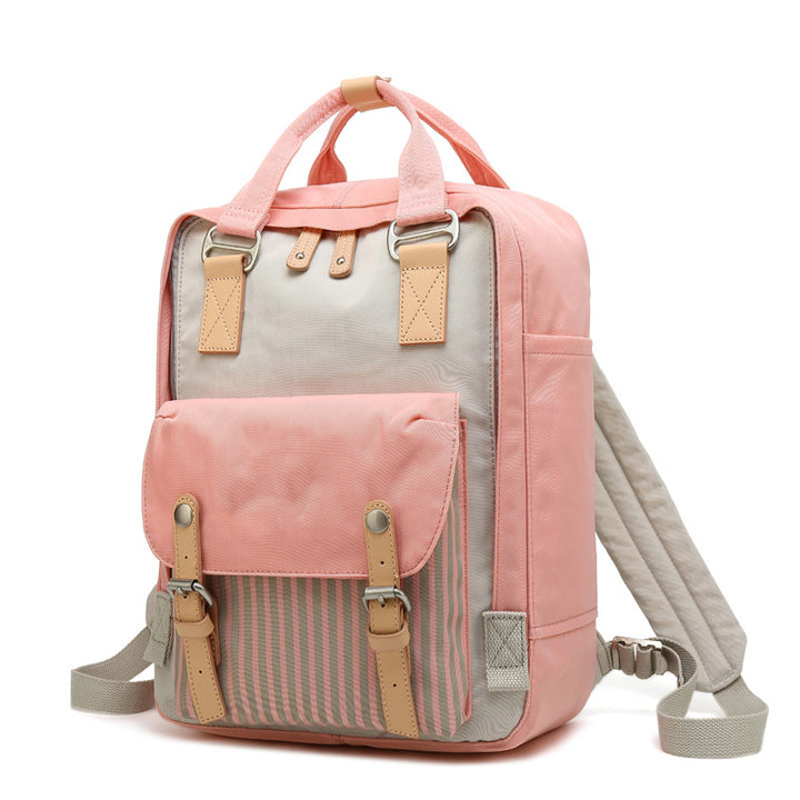 Fashion Stripe Casual Computer Backpack - ZEYTONCART