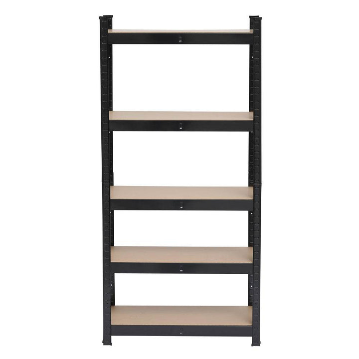 Five-tier Shelves - Black Sprayed - 45x90x180cm - ZEYTONCART