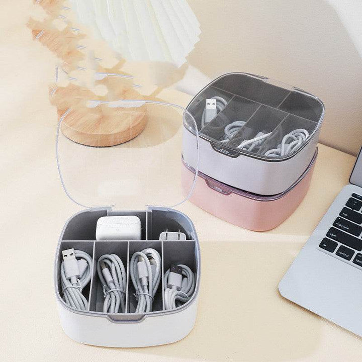Charging Cable Storage Cable Management Box - ZEYTONCART