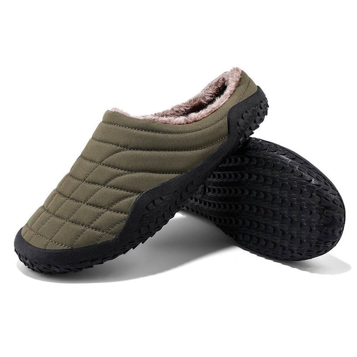 Winter New Style Plus Velvet Set Foot Indoor Men's Outdoor Cotton Mop - ZEYTONCART