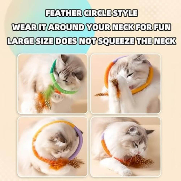 Cotton Rope Cat Toys Catnip Toys With Feather Safe Teeth Cleaning Chew Toy For Cats Interactive Cat Kicker Toys Cat Toys For Bored Indoor Cats And Kittens - ZEYTONCART