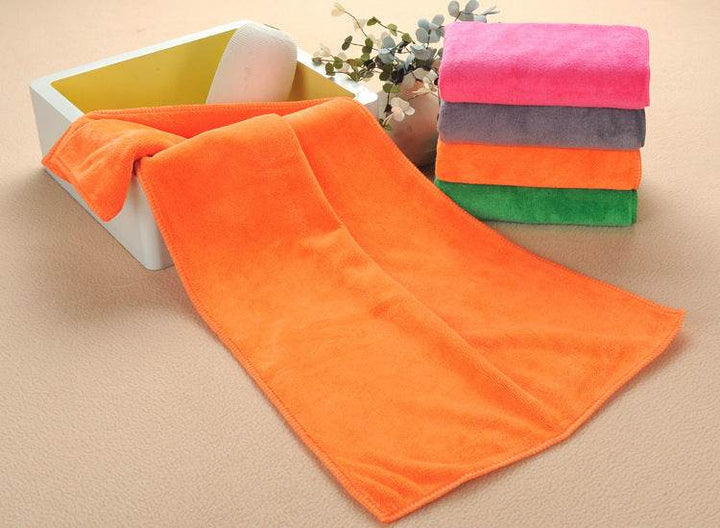 Microfiber Barber Shop Special Dry Hair Towel For Beauty Salon - ZEYTONCART