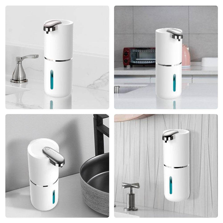 380ml Electric Sanitizer Dispenser Touchless Infrared Sensor Foam Soap Dispenser Wall Mounted Automatic Liquid Soap Dispensers - ZEYTONCART
