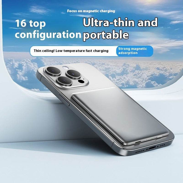 Magnetic Wireless Power Bank Mobile Power Supply - ZEYTONCART