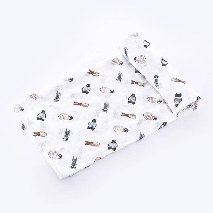 Newborn Blankets, Swaddling Towels, Bamboo Cotton Blankets - ZEYTONCART