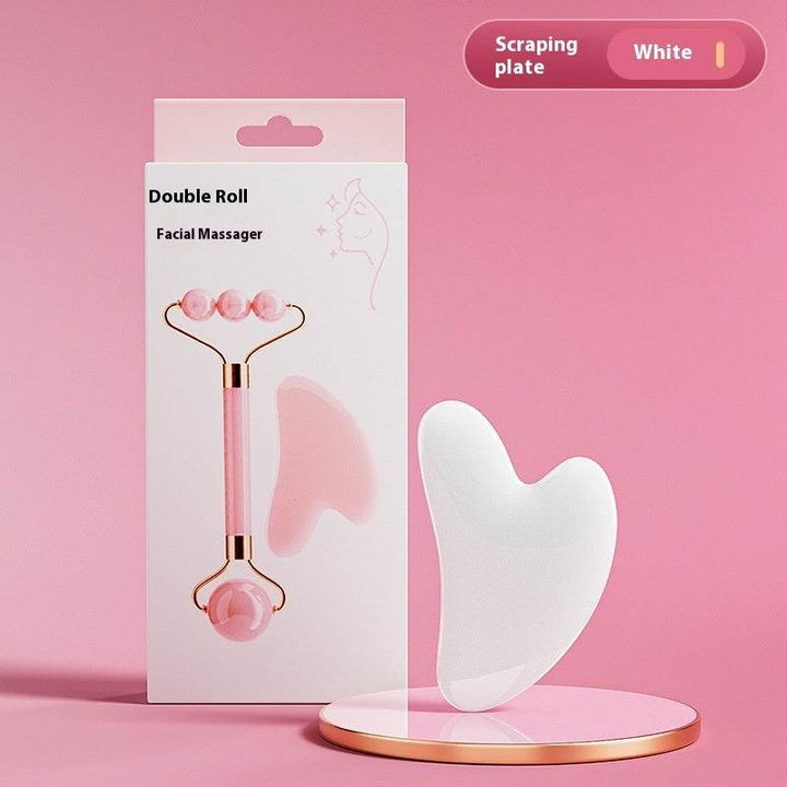 Facial Eye Scraping Massage Jade Roller - ZEYTONCART