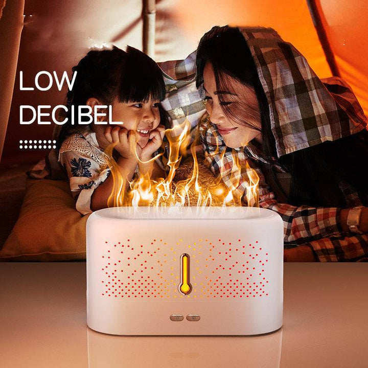 Ultrasonic Aromatherapy Diffuser - Home Flame Humidifier - ZEYTONCART