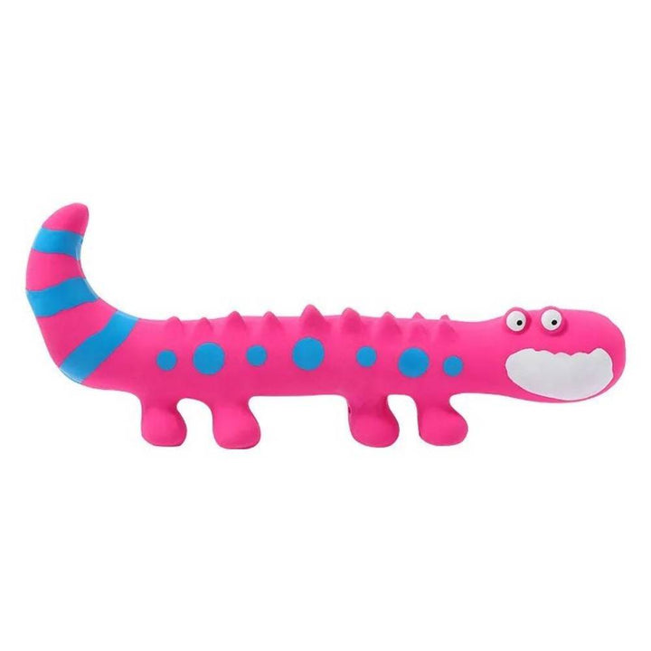 Dog Chew Toy Latex Lizard Squeaky Pet Toys For Small Medium Dogs Interactive Funny Dog Sounding Training Toy Pet Supplies - ZEYTONCART