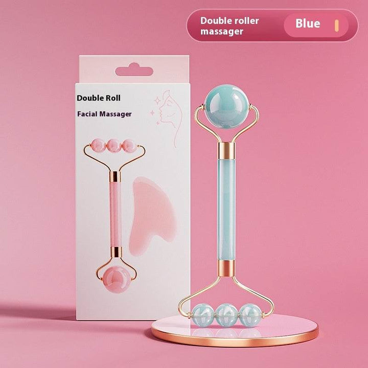 Facial Eye Scraping Massage Jade Roller - ZEYTONCART