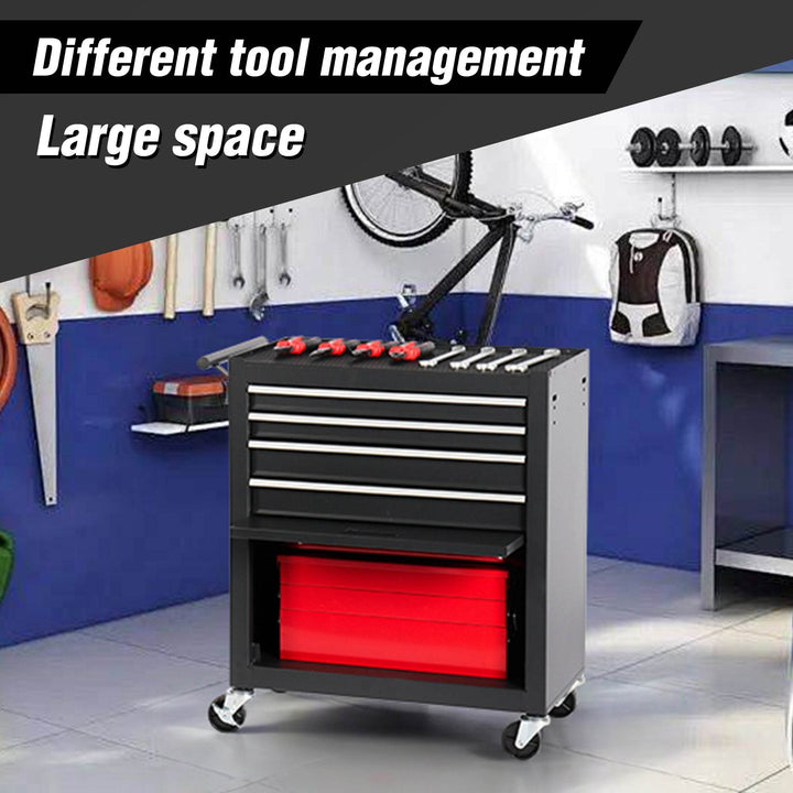 ZytonCart 4-Drawer Tool Cabinet for Easy Organization - ZEYTONCART