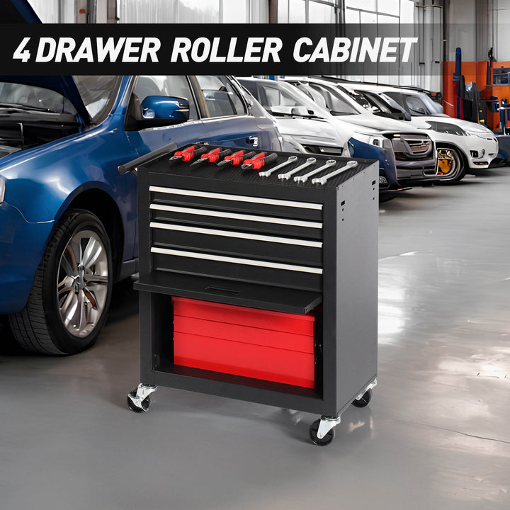 ZytonCart 4-Drawer Tool Cabinet for Easy Organization - ZEYTONCART
