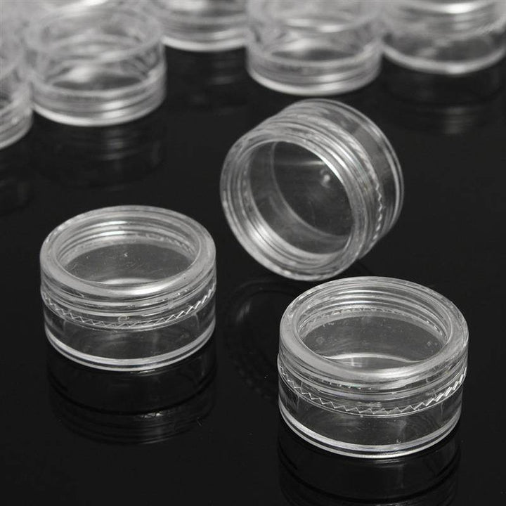 5g Transparent Cream Jar Mini Cosmetic Bottles - ZEYTONCART