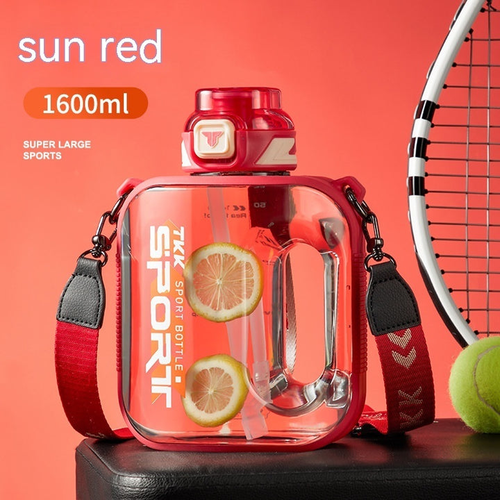 Sports Large Water Bottle Large Capacity Outdoor Portable Barrels High Temperature Resistant - ZEYTONCART