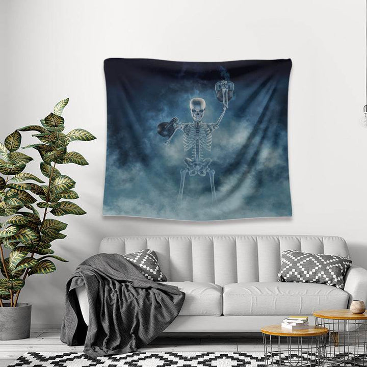 Skull Home Decor Tapestry - ZEYTONCART