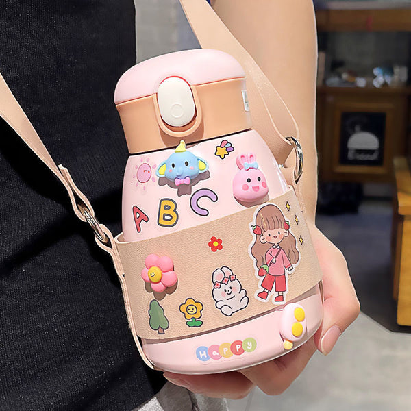 Net Celebrity Water Cup Female Cute Girl Heart Pot BellyCup - ZEYTONCART
