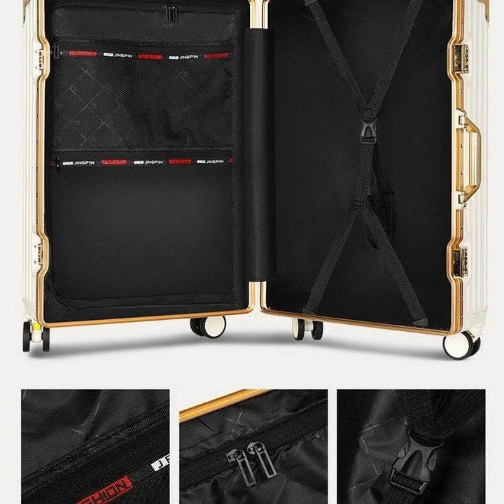 Suitcase Large Capacity Aluminium Frame Luggage - ZEYTONCART