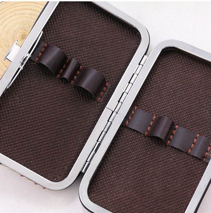 Checked pattern personal care 7-piece nail clippers - ZEYTONCART