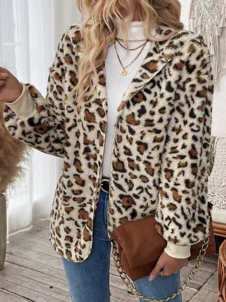 Cardigan Mid-length Women's Autumn And Winter Plush Coat - ZEYTONCART