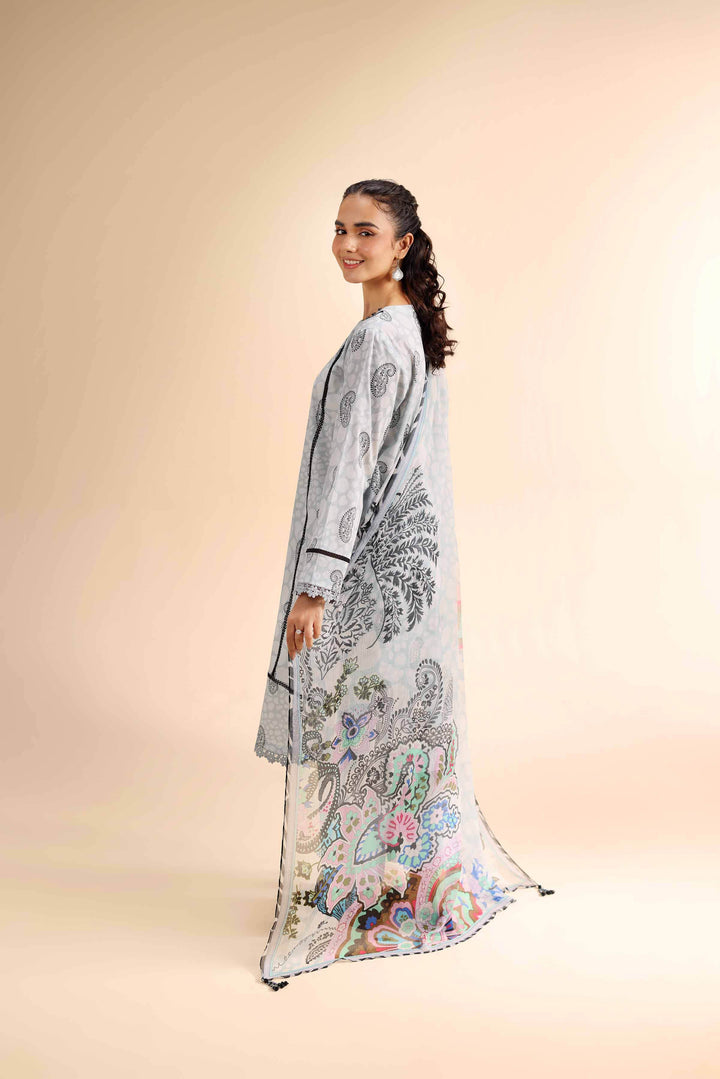 Printed & Embroidered 2-Piece Cambric Suit – Pink | Unstitched Summer Collection 20252 Piece - Printed Suit - 42501036 - ZEYTONCART