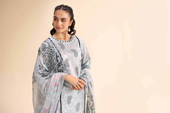 Printed & Embroidered 2-Piece Cambric Suit – Pink | Unstitched Summer Collection 20252 Piece - Printed Suit - 42501036 - ZEYTONCART