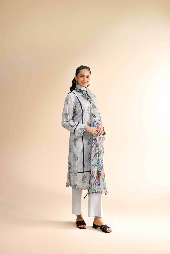 Printed & Embroidered 2-Piece Cambric Suit – Pink | Unstitched Summer Collection 20252 Piece - Printed Suit - 42501036 - ZEYTONCART