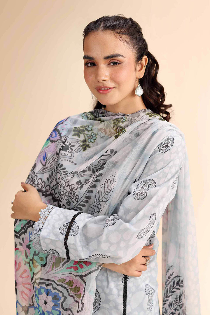 Printed & Embroidered 2-Piece Cambric Suit – Pink | Unstitched Summer Collection 20252 Piece - Printed Suit - 42501036 - ZEYTONCART