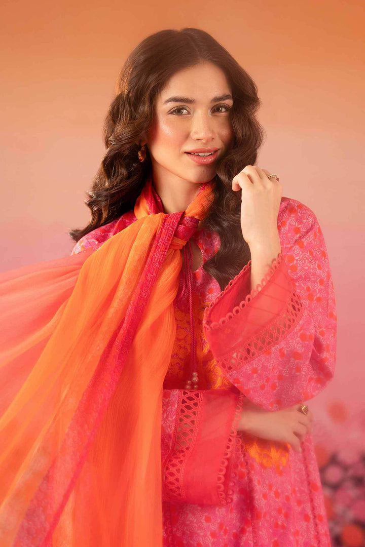 Printed & Embroidered 3-Piece Cambric Suit – Pink | Unstitched Summer Collection 2025  Suit - 42501085 - ZEYTONCART