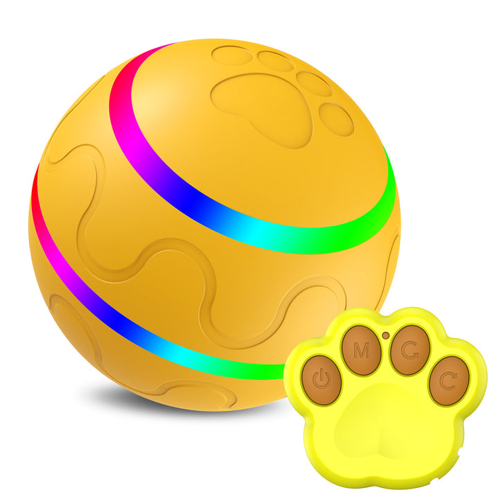 Pet New Cat Wicked Ball Toy Intelligent Ball USB Cat Toys Self Rotating Ball Automatic Rotation Ball - ZEYTONCART