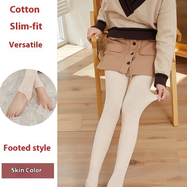Pregnant Women's Pantyhose Cotton Vertical Stripes Autumn And Winter - ZEYTONCART