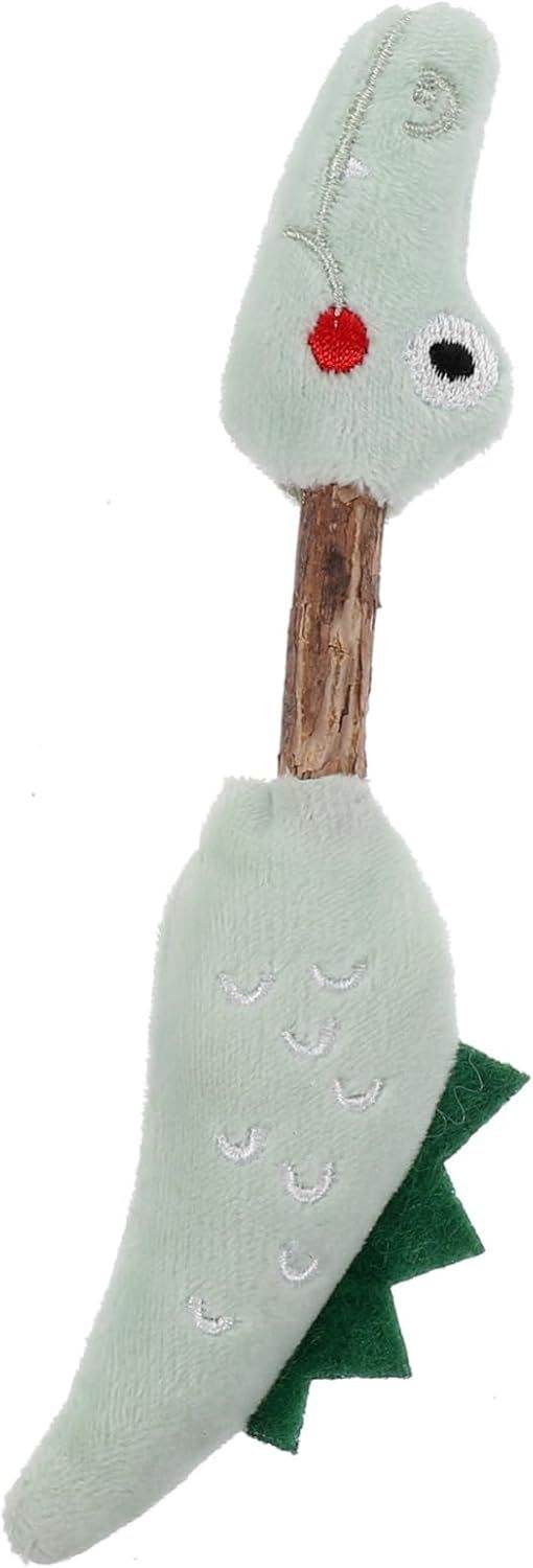 Cat Toy Kitten Toys Teeth Cleaning Toys Silvervine Sticks Cat Silvervine Stick Chew Sticks For Cats Cat Interaction Toys Kitten Plaything Cat Teaser Polygonum Wood The Cat - ZEYTONCART