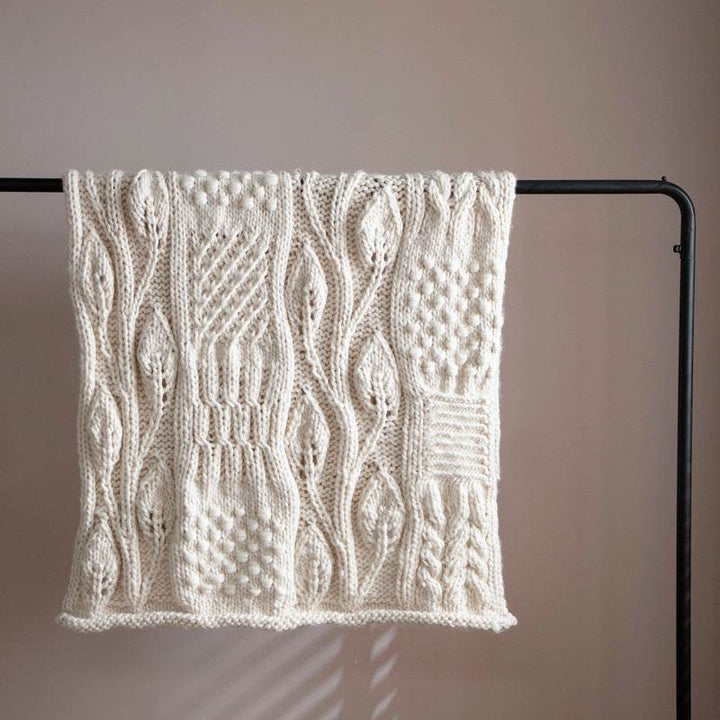 Hand-woven Thick Wool Blankets Sofa Towels And Blankets Upholstered And Photographed Blankets - ZEYTONCART