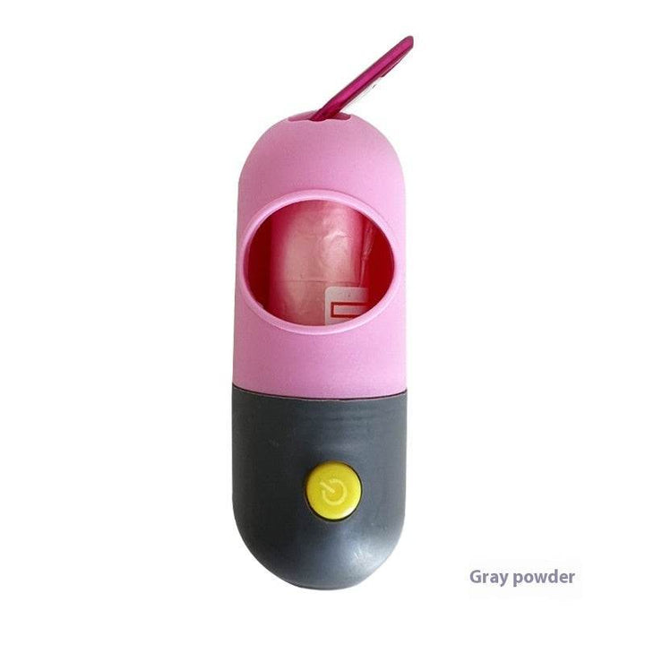 Led Light Pet Waste Bag Dispenser For Dogs Cats Dog Poop Scooper Bags Waste Bags Holder Dispensers Pet Clean Accessories - ZEYTONCART