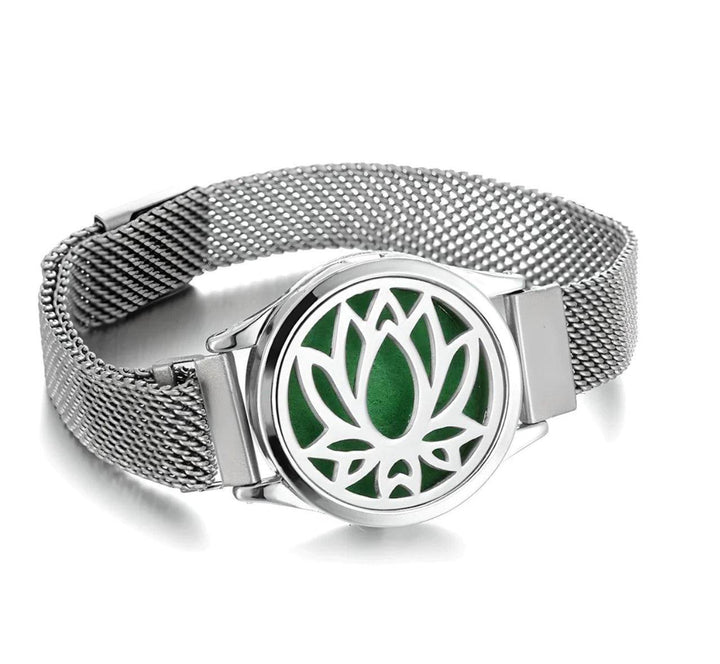 Stainless Steel Aromatherapy Bracelet Perfume Diffuser - ZEYTONCART