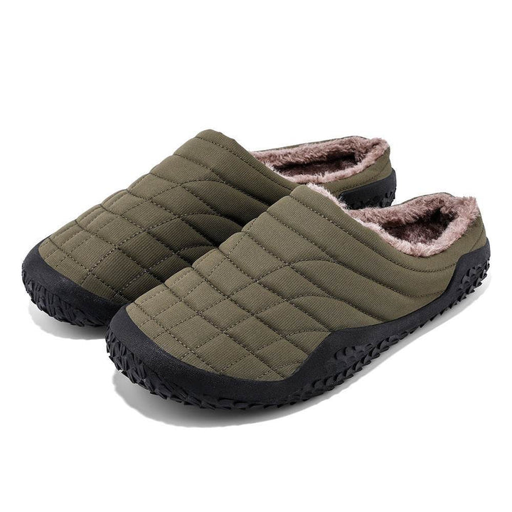 Winter New Style Plus Velvet Set Foot Indoor Men's Outdoor Cotton Mop - ZEYTONCART