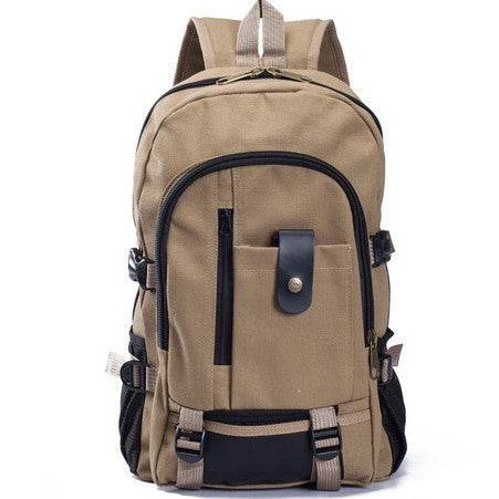 Men's Backpacks Canvas Backpack Student Bags - ZEYTONCART