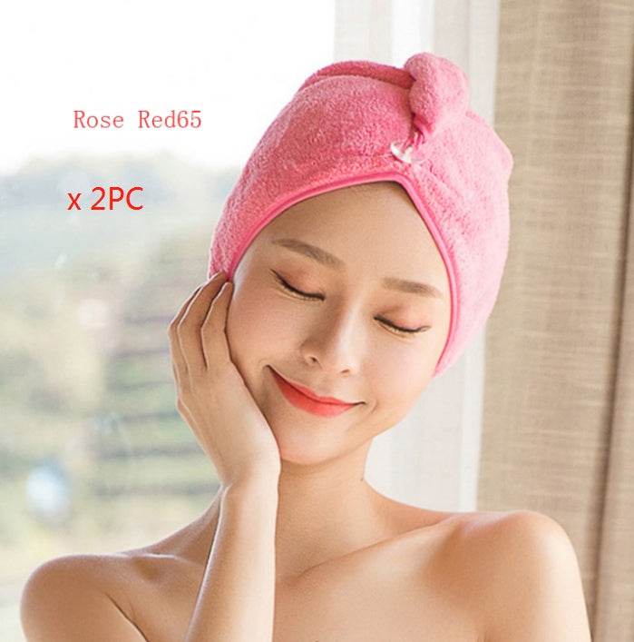 Women's Hair Dryer Cap, Absorbent Dry Hair Towel - ZEYTONCART