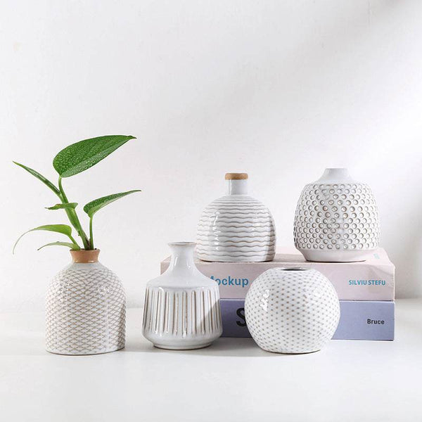 Creative Ceramic Hallway Desktop Decoration Ceramic Aromatherapy Bottles - ZEYTONCART