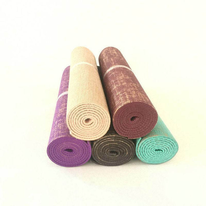 Sackcloth yoga mat - ZEYTONCART
