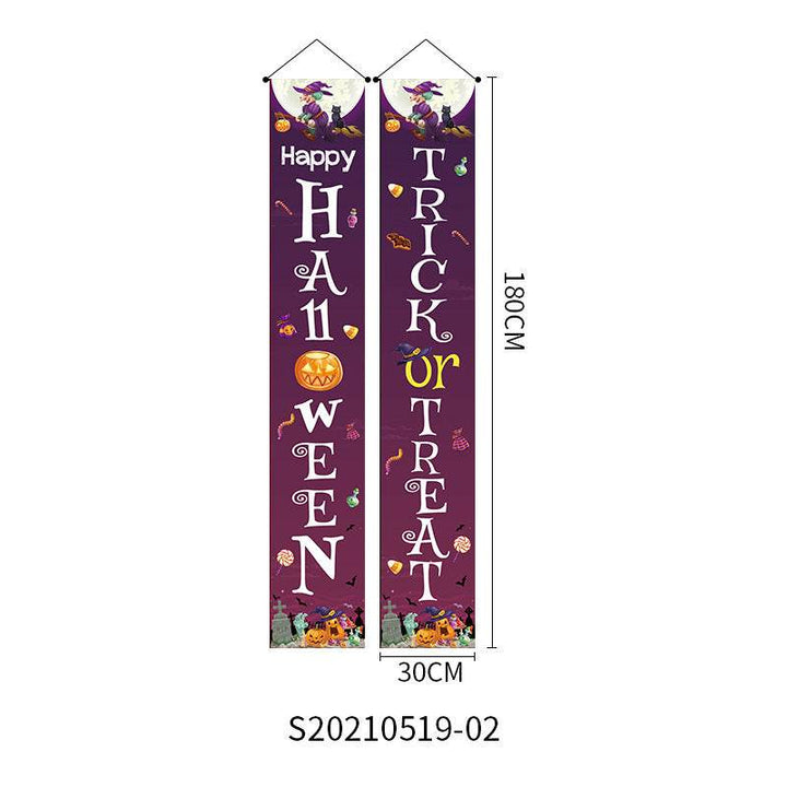 Halloween Decoration Couplet Trick Or Treat - ZEYTONCART
