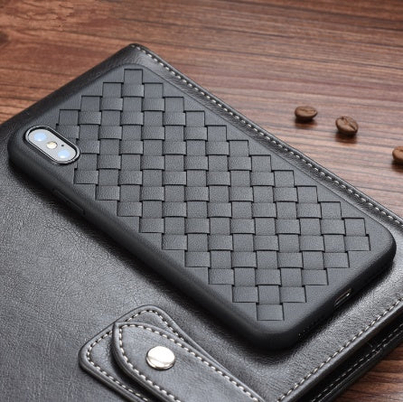 Luxury grid weaving case - ZEYTONCART