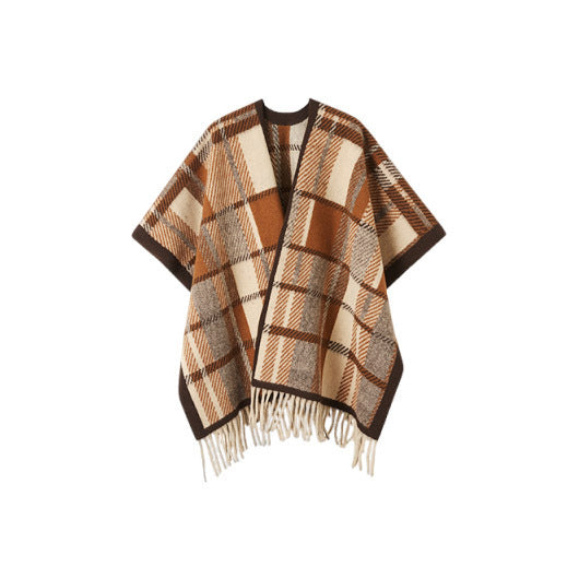 High-end Atmosphere All-matching Tassel Outer Scarf Women's Winter - ZEYTONCART