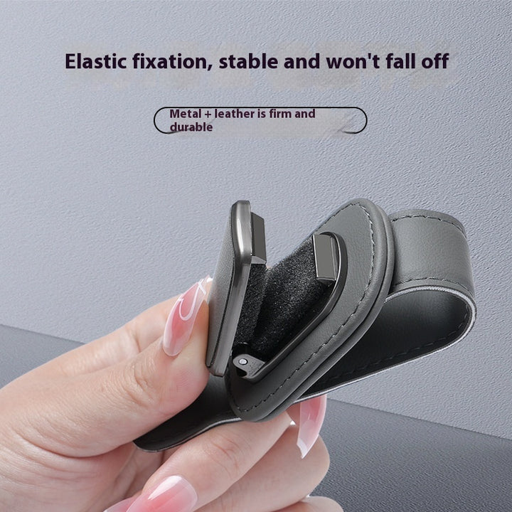 Leather Car Accessories Car Glasses Frame - ZEYTONCART