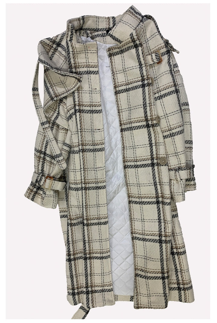 High Sense Autumn And Winter Woolen Coat Female Long Thickened - ZEYTONCART