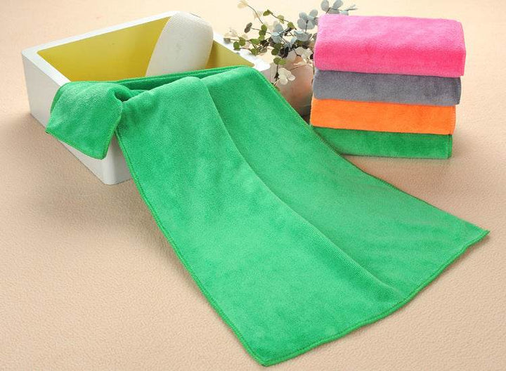 Microfiber Barber Shop Special Dry Hair Towel For Beauty Salon - ZEYTONCART